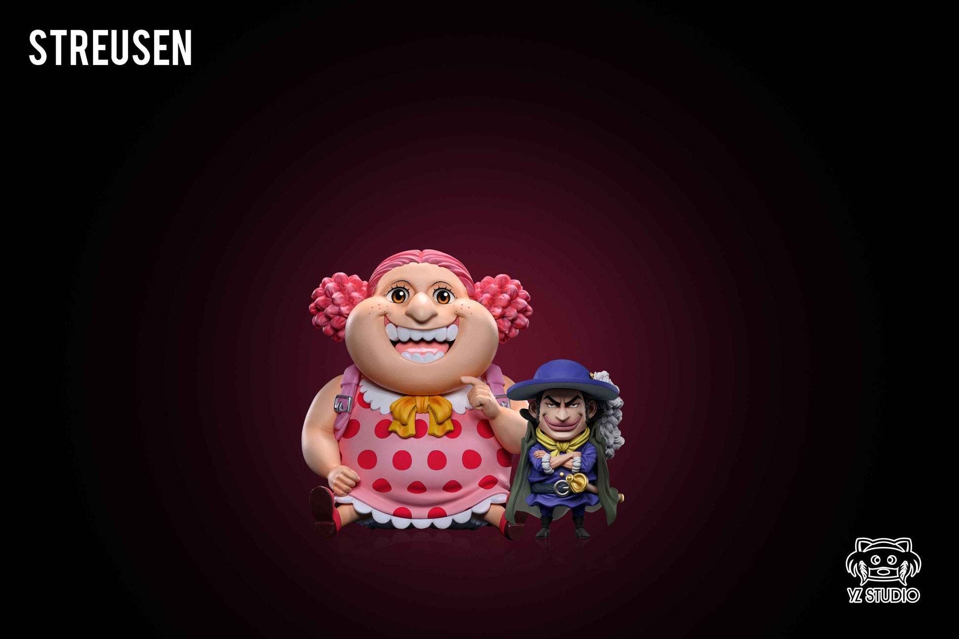 One Piece YZ Studio God Valley Streusen WCF Resin Statue