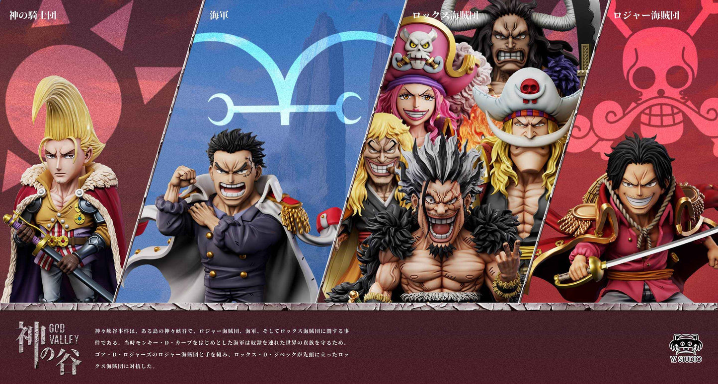 One Piece YZ Studio God Valley Whitebeard Edward Newgate WCF Resin Statue