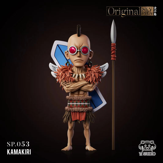 One Piece YZ Studio Skypiea SP.053 Shandia Kamakiri WCF Resin Statue