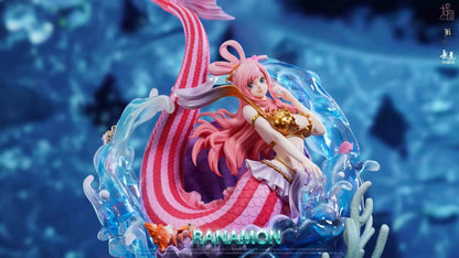 One Piece You Wu & Spades K & Long Hu Studio Shirahoshi Resin Statue