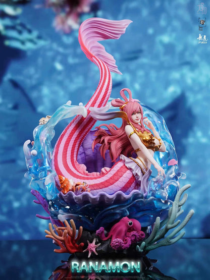 One Piece You Wu & Spades K & Long Hu Studio Shirahoshi Resin Statue