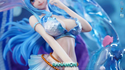 One Piece You Wu & Spades K & Long Hu Studio Shirahoshi Resin Statue