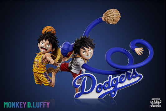 One Piece Yz Studio Dodgers Monkey D. Luffy WCF Scale Resin Statue
