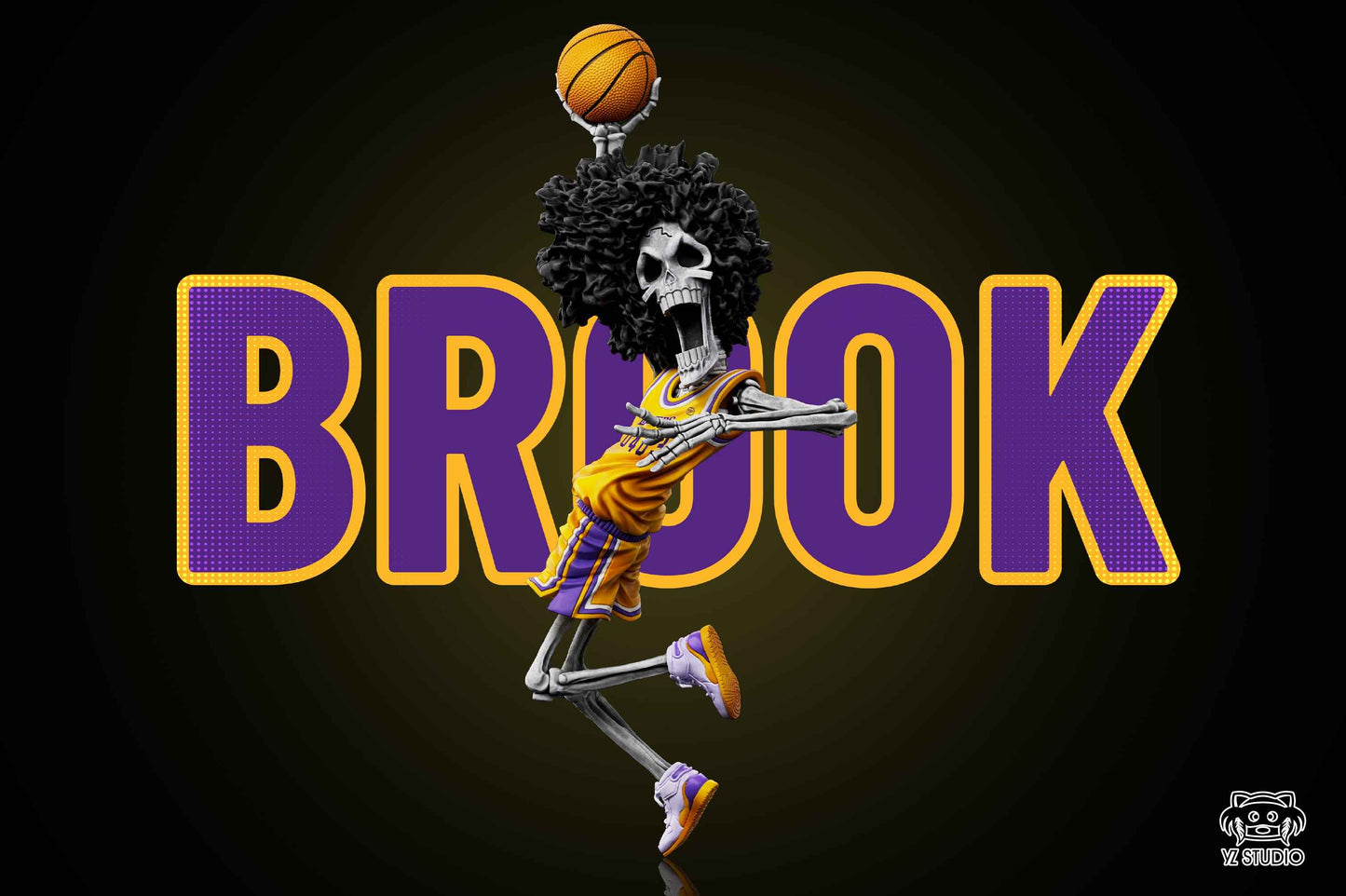 One Piece Yz Studio Dream Team: Brook WCF Scale Resin Statue