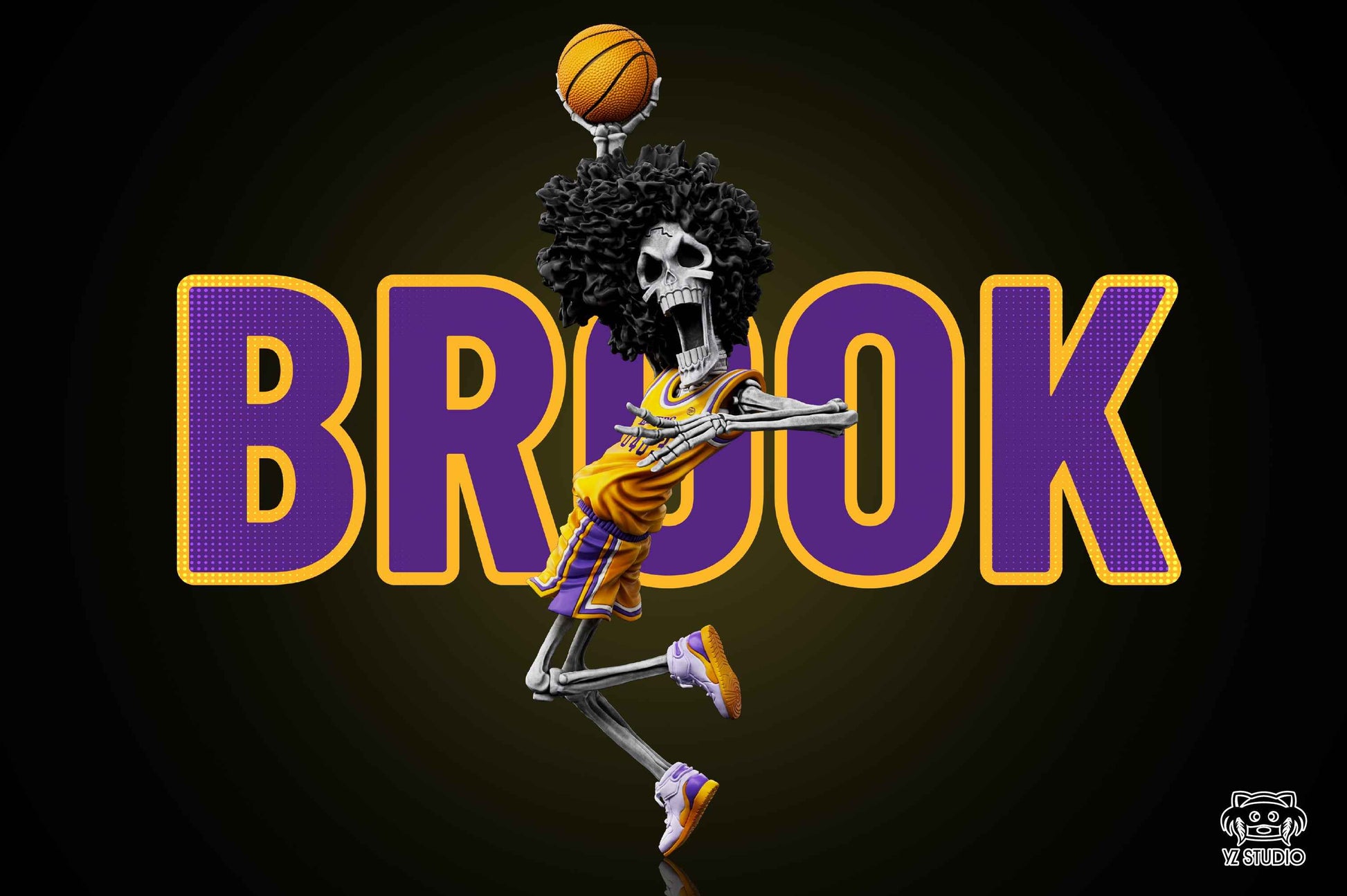 One Piece Yz Studio Dream Team: Brook WCF Scale Resin Statue