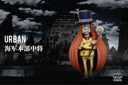 One Piece Yz Studio  Marine Urban WCF Scale Resin Statue