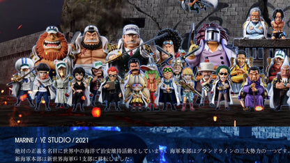 One Piece Yz Studio  Marine Urban WCF Scale Resin Statue