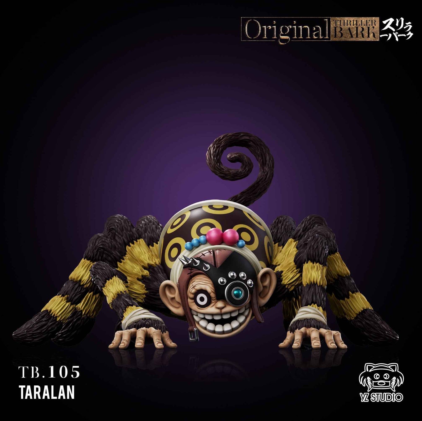 One Piece Yz Studio Thriller Bark TB.105 Taralan WCF Scale Resin Statue