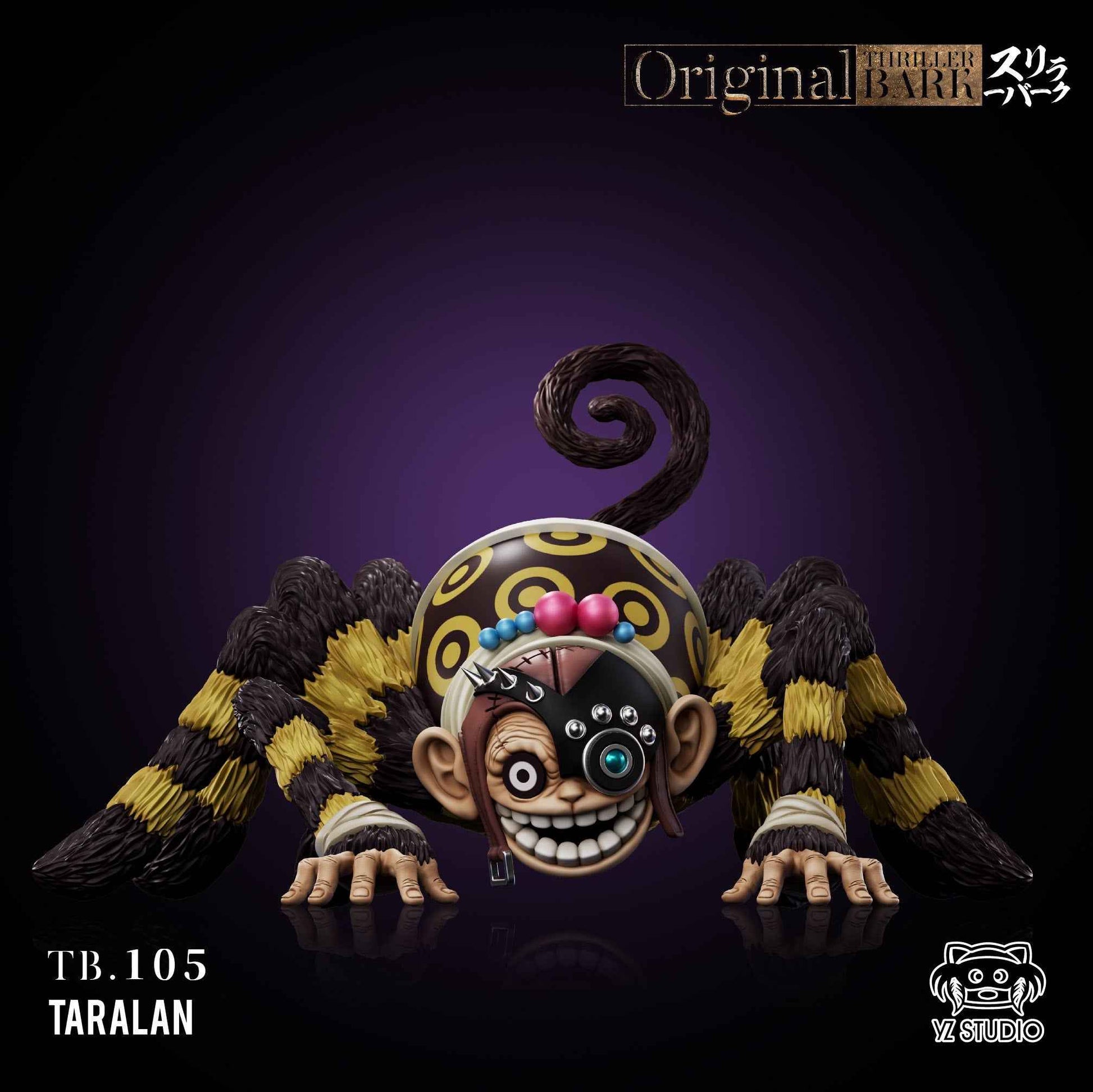 One Piece Yz Studio Thriller Bark TB.105 Taralan WCF Scale Resin Statue