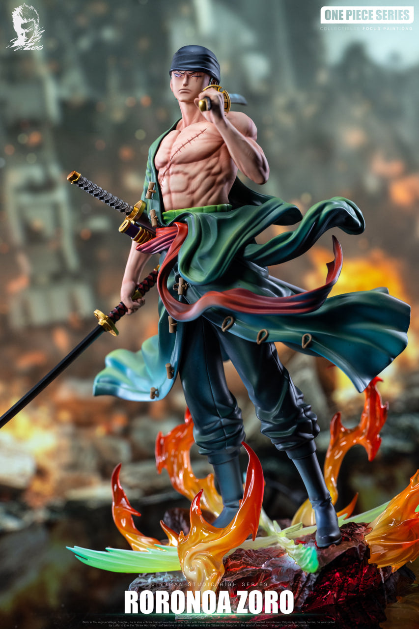 One Piece Zoro Studio Roronoa Zoro Resin Statue