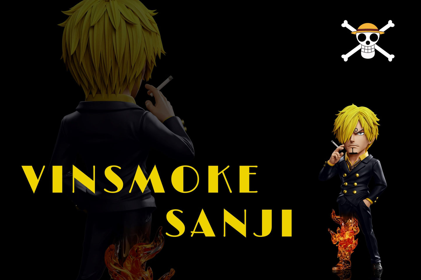 One Piece ~ A+ Studio ~ Vinsmoke Sanji WCF Scale ~ Resin Statue