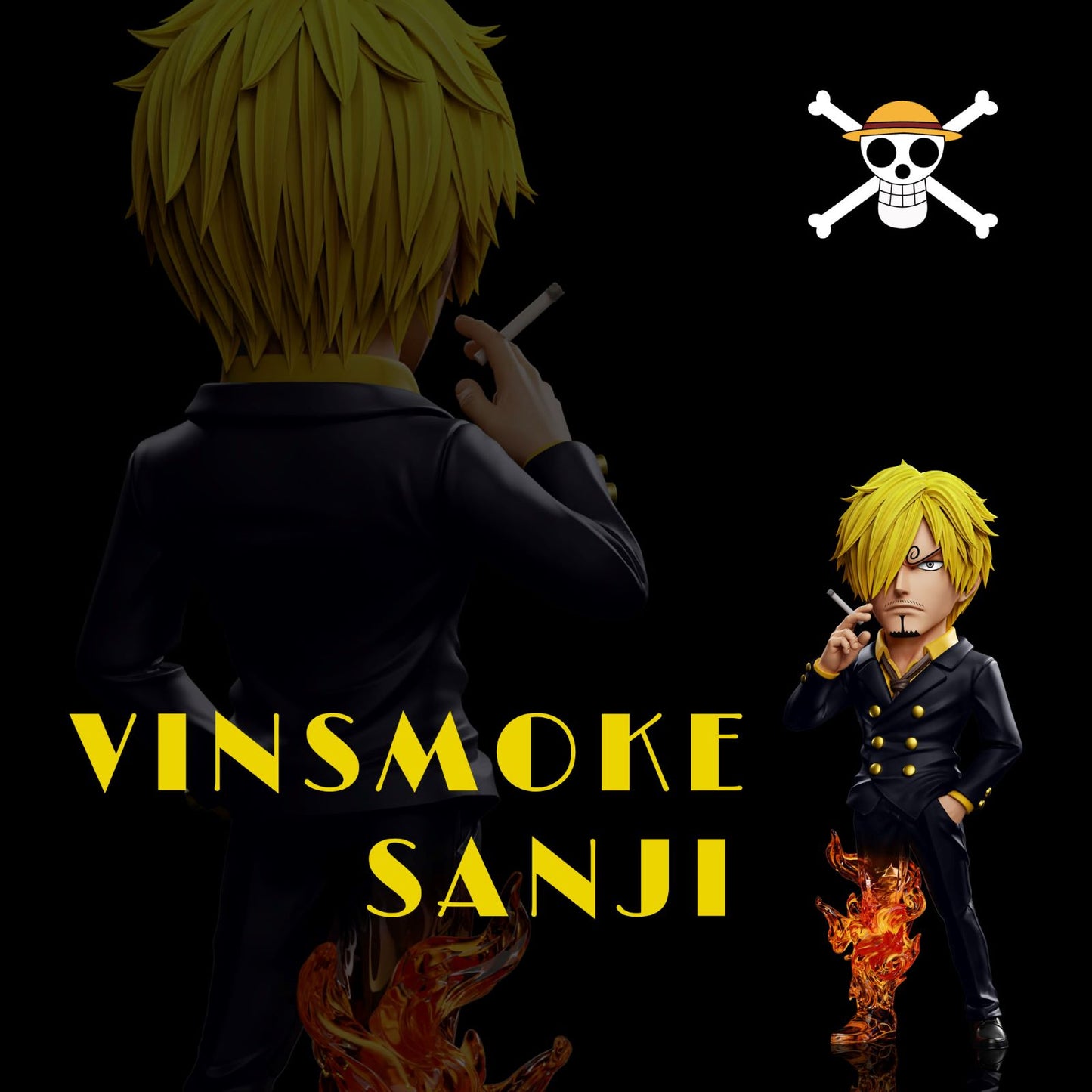 One Piece ~ A+ Studio ~ Vinsmoke Sanji WCF Scale ~ Resin Statue