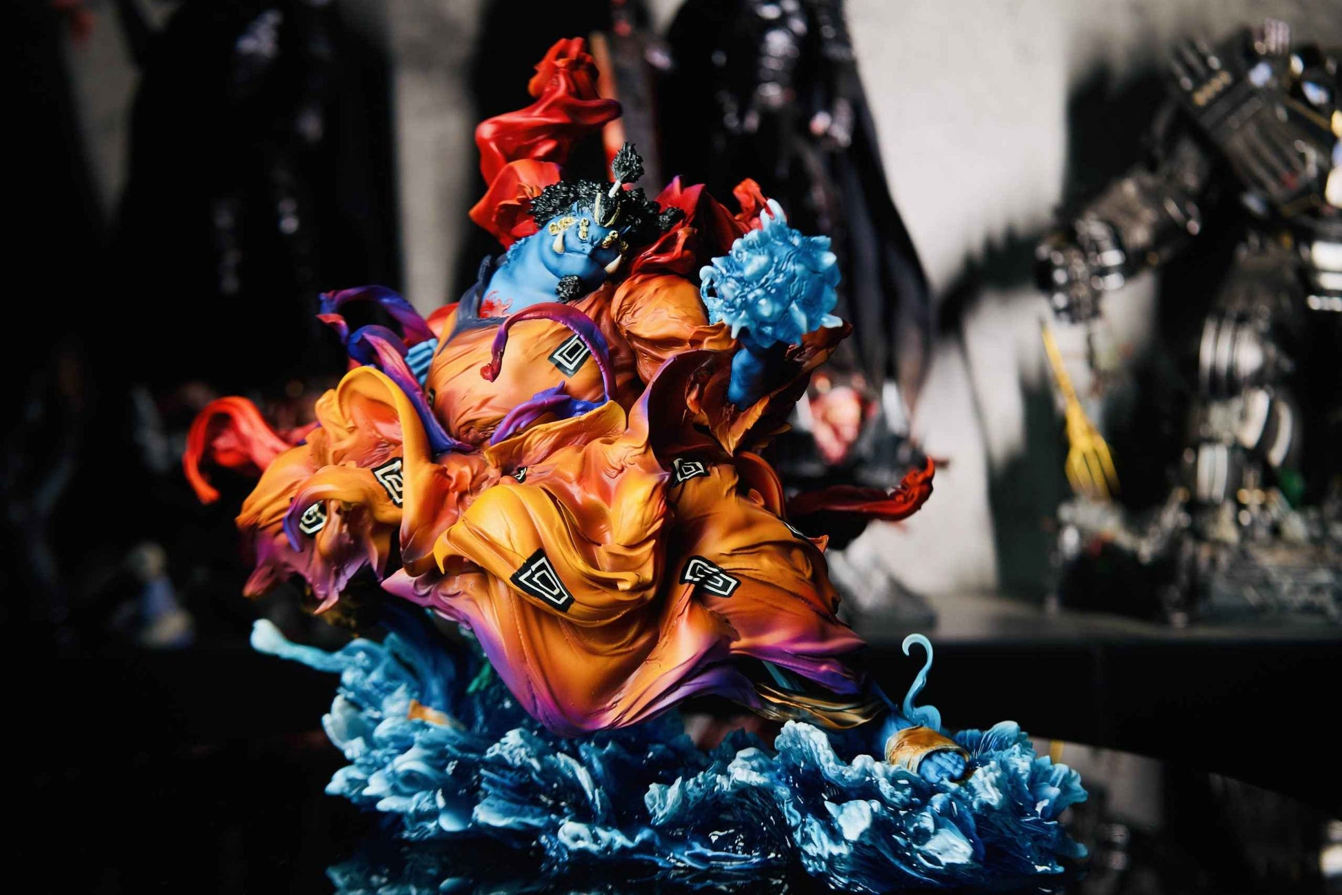 One Piece ~ Iron Curtain Studio ~ Jinbe ~ Resin Statue