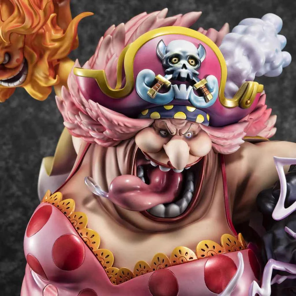 One Piece ~ Megahouse ~ Big Mom Charlotte Linlin Portrait Of Pirates POP Maximum ~ Licensed PVC Figure