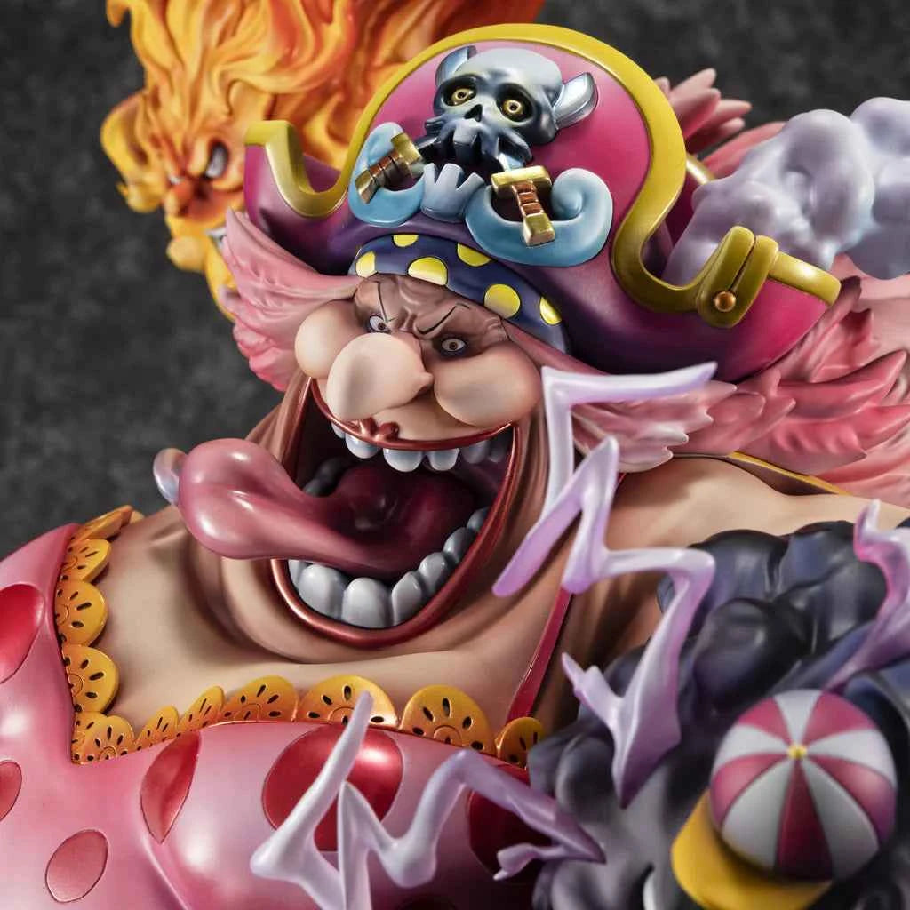 One Piece ~ Megahouse ~ Big Mom Charlotte Linlin Portrait Of Pirates POP Maximum ~ Licensed PVC Figure