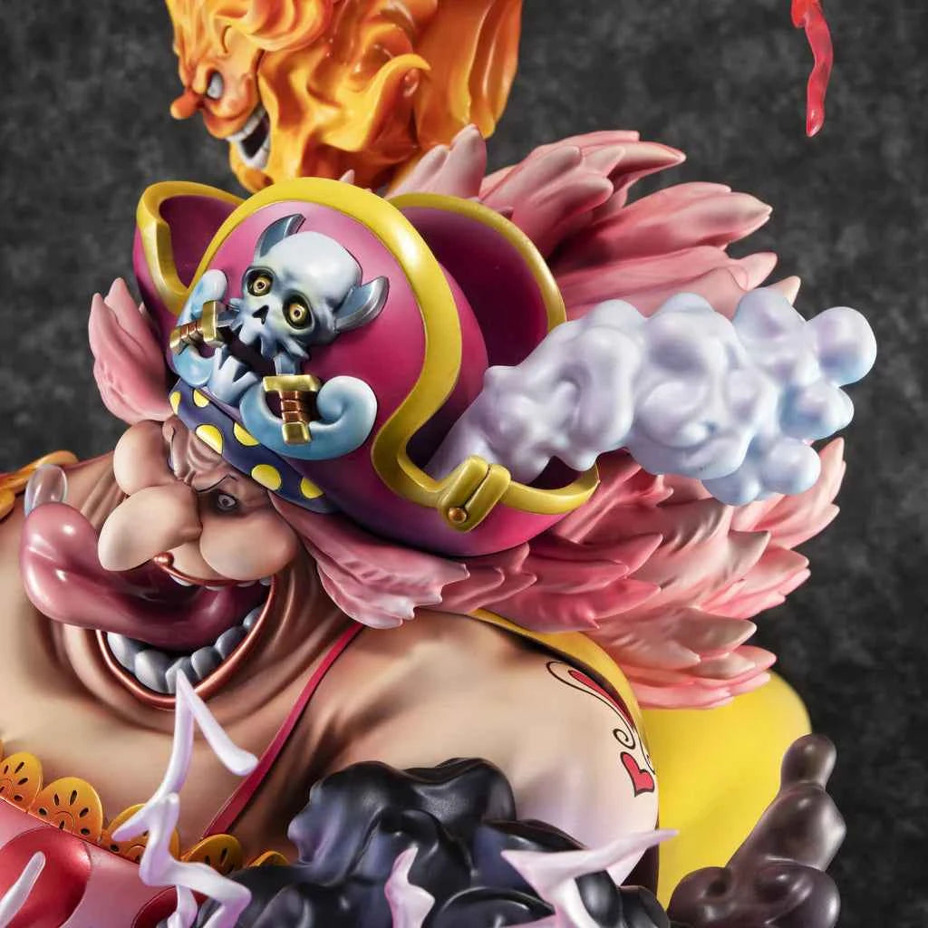 One Piece ~ Megahouse ~ Big Mom Charlotte Linlin Portrait Of Pirates POP Maximum ~ Licensed PVC Figure