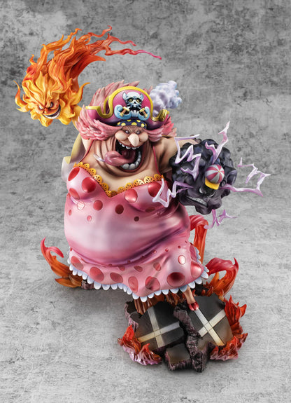One Piece ~ Megahouse ~ Big Mom Charlotte Linlin Portrait Of Pirates POP Maximum ~ Licensed PVC Figure