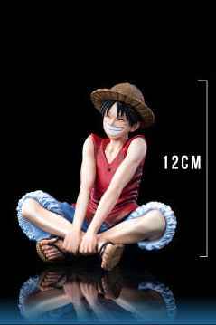 One Piece AS Studio Seated Mokey D. Luffy Resin Statue
