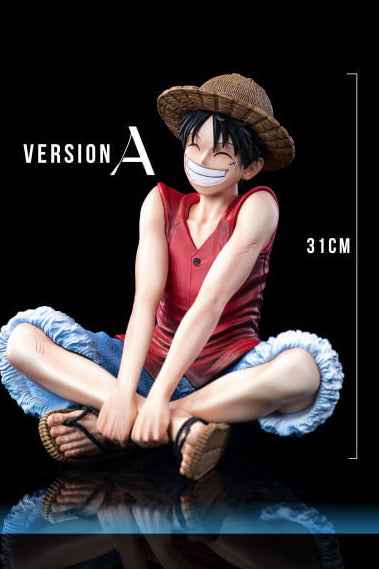 One Piece AS Studio Seated Mokey D. Luffy Resin Statue