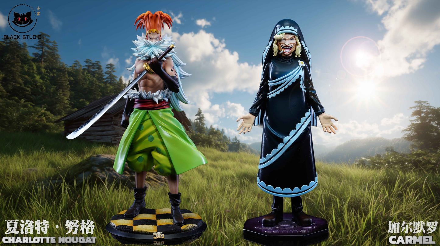 One Piece Black Studio Charlotte Nougat & Carmel Resin Satue