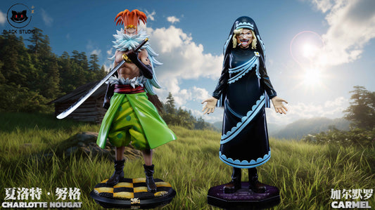 One Piece Black Studio Charlotte Nougat & Carmel Resin Satue