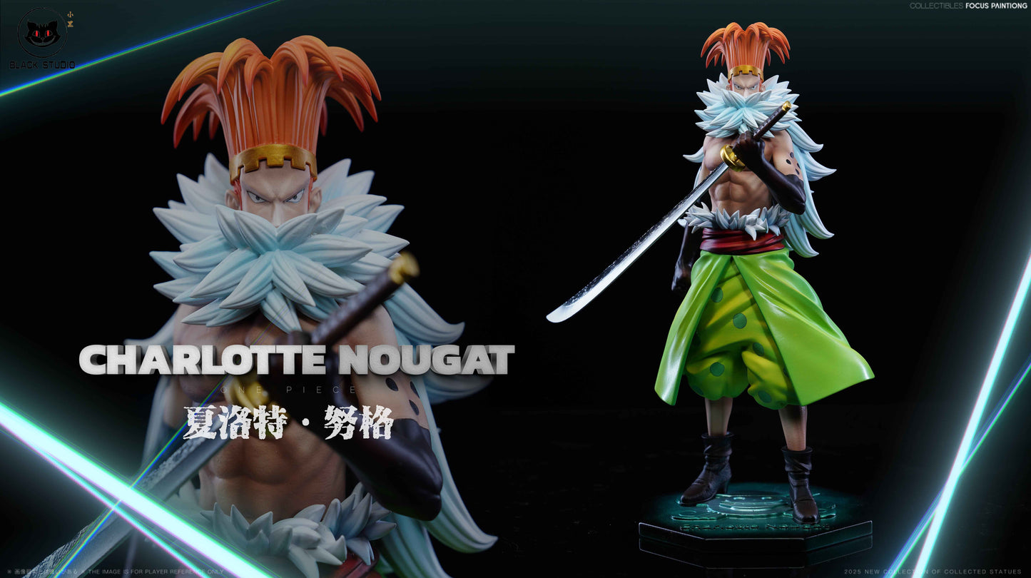 One Piece Black Studio Charlotte Nougat & Carmel Resin Satue
