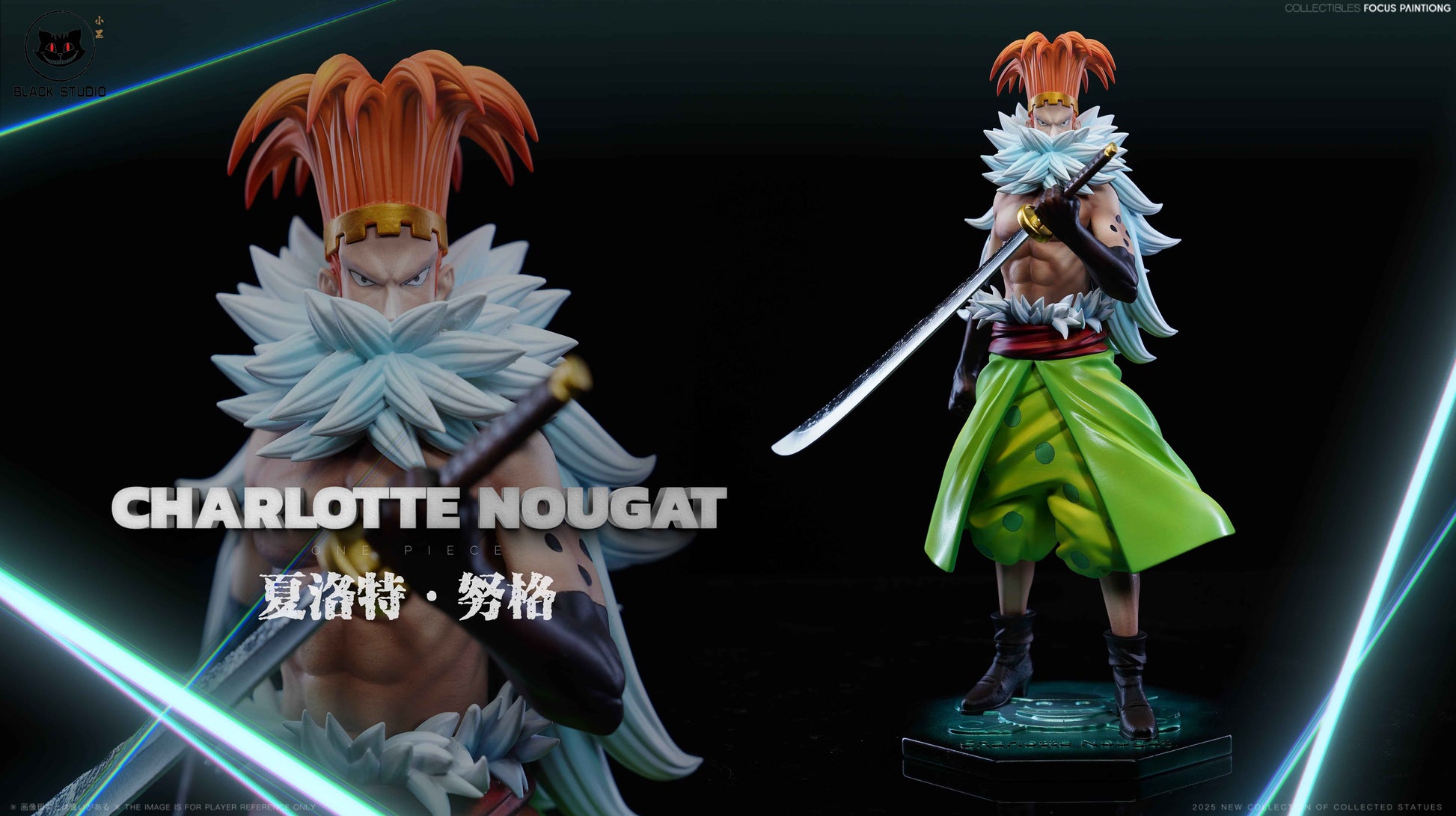 One Piece Black Studio Charlotte Nougat & Carmel Resin Satue