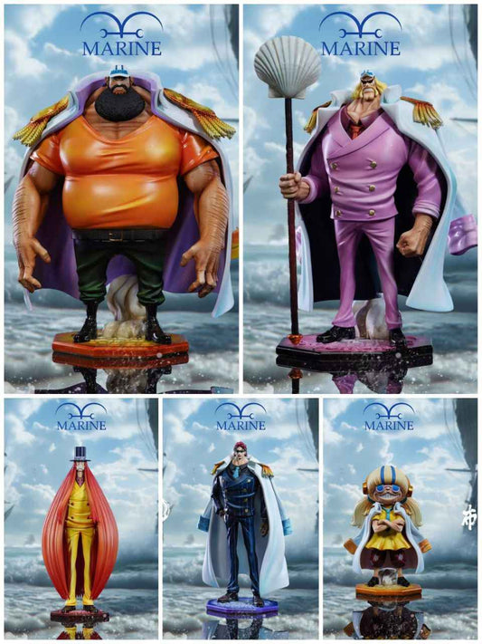 One Piece Black Studio Hound x Tosa x Pomsky x Bluegrass x Urban Marines Resin Statues