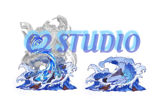 One Piece C2 Studio Jinbe Resin Statue - Santoryu Resins Collectors