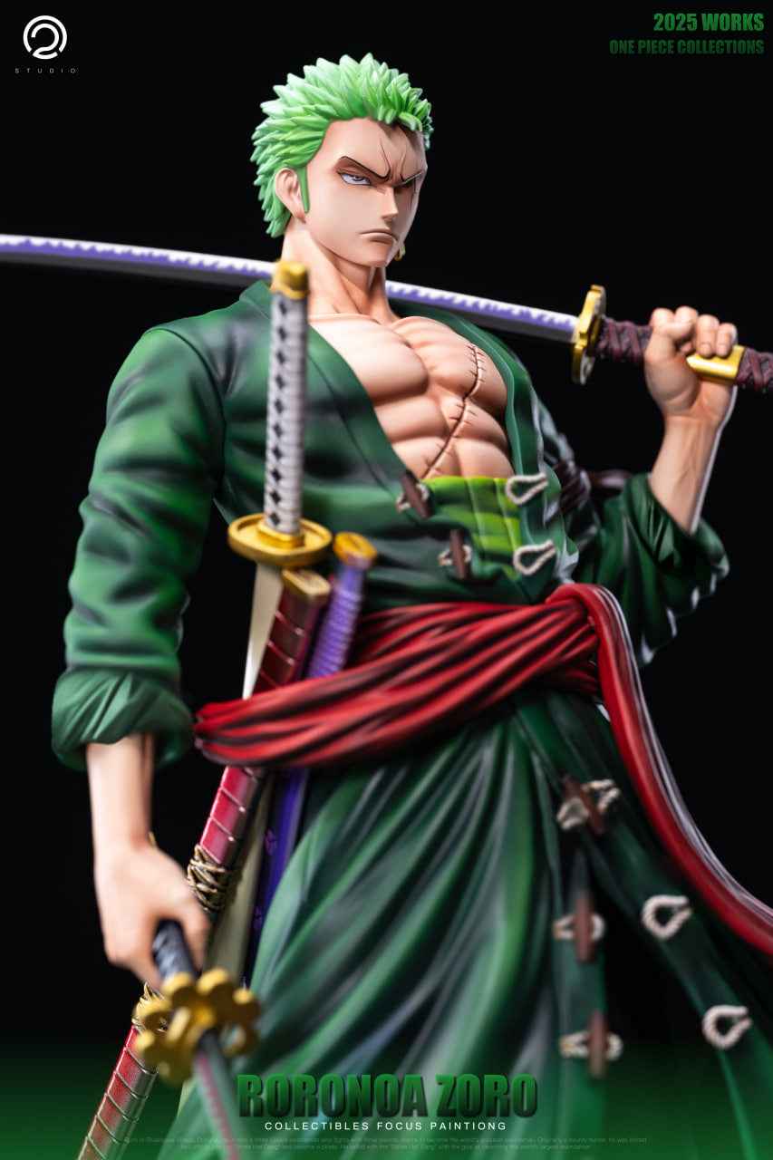 One Piece C2 Studio Roronoa Zoro Resin Statue