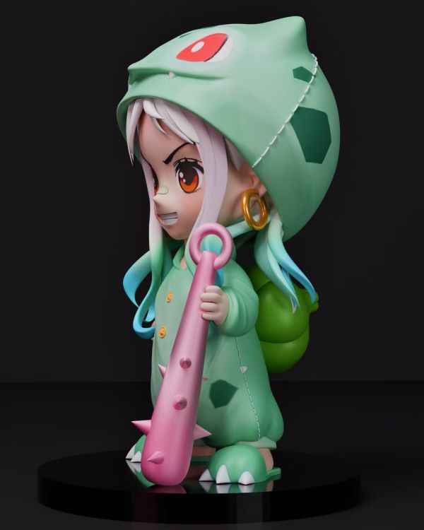 One Piece ~ CIT Studio ~ Yamato Cosplay Bulbasaur ~ Resin Statue