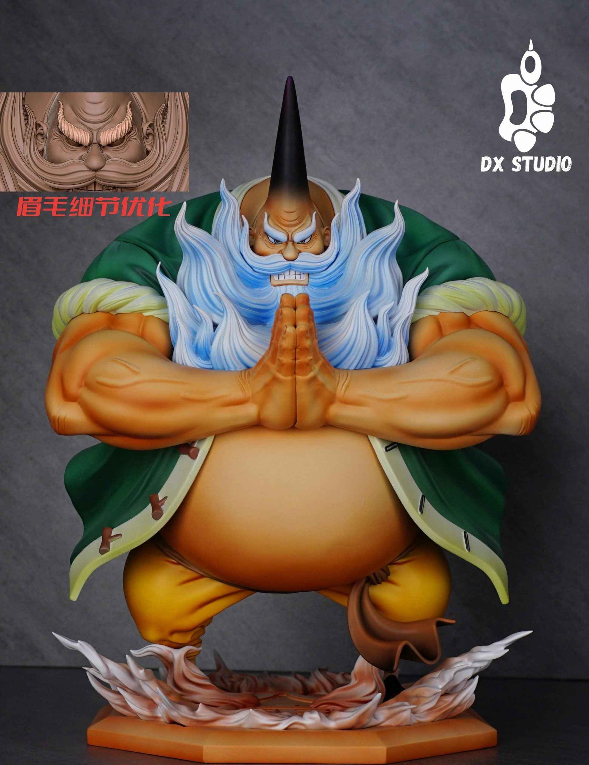 One Piece DX Studio Chinjao the Drill Resin Statue