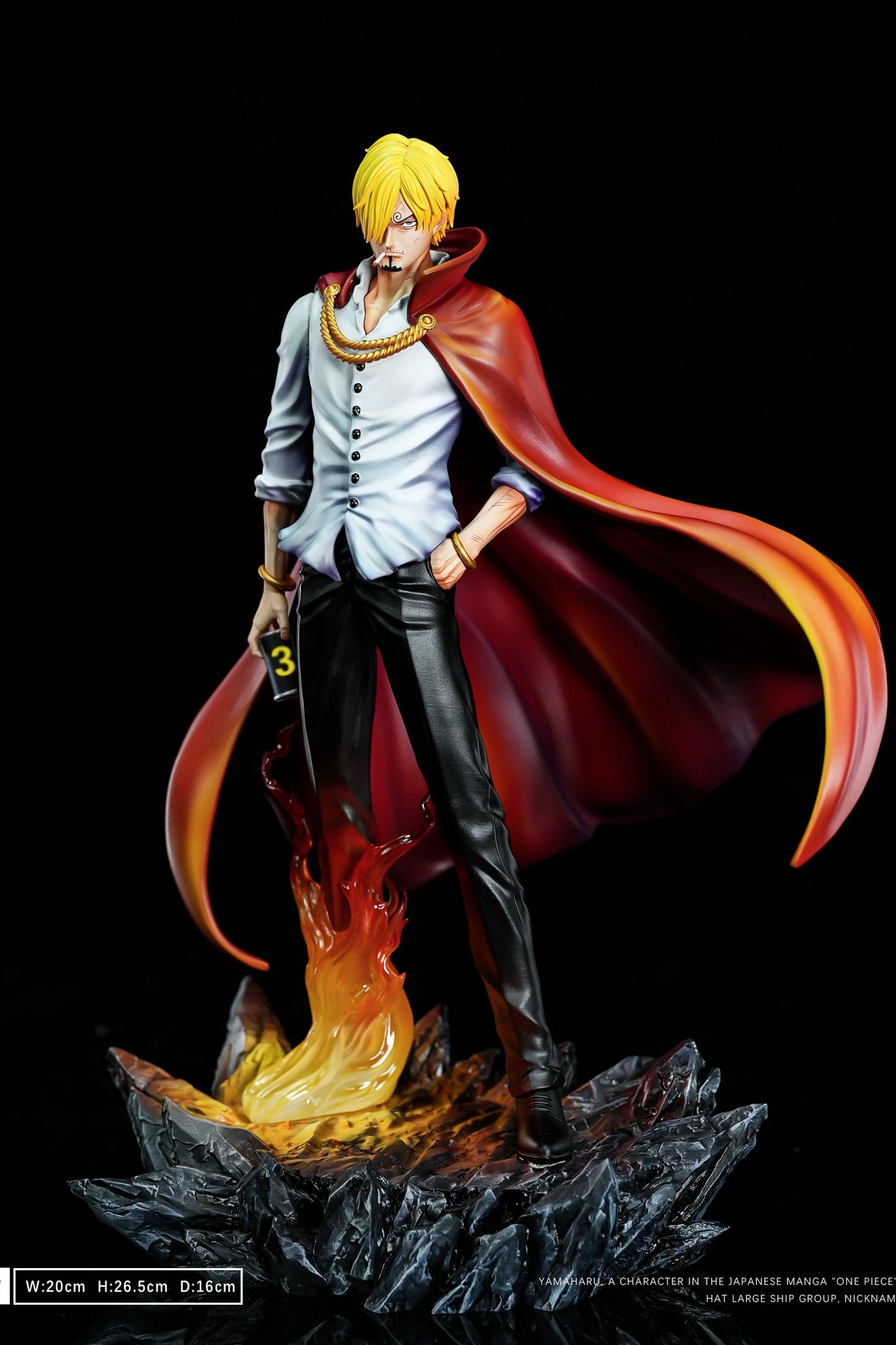 One Piece DX Studio Vinsmoke Sanji Resin Statue