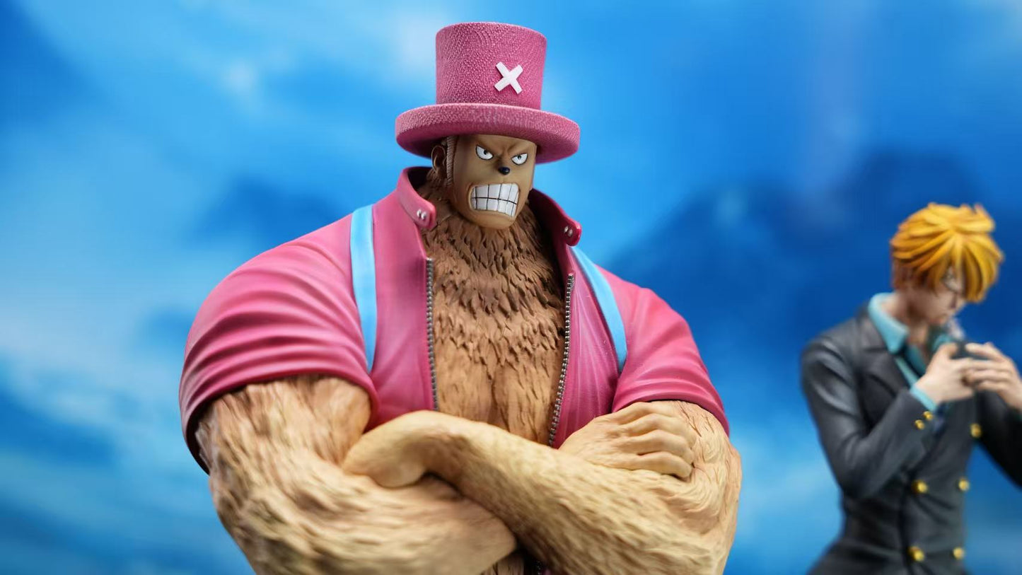 One Piece Dream Lab Studio Tony Tony Chopper & Vinsmoke Sanji Resin Statue