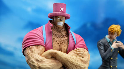 One Piece Dream Lab Studio Tony Tony Chopper & Vinsmoke Sanji Resin Statue