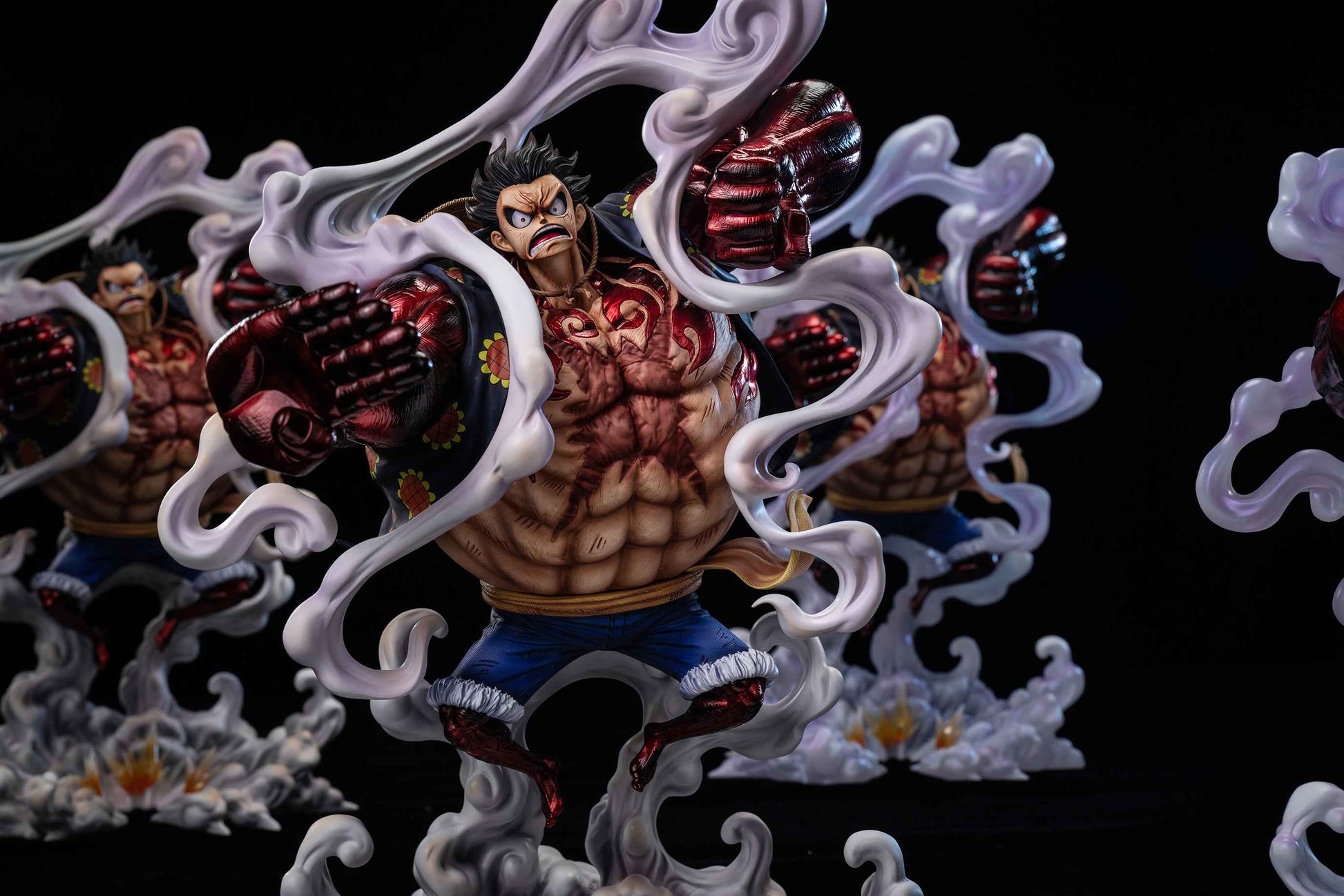 One Piece ~ Dream Studio ~Monkey D. Luffy Gear 4th ~ Resin Statue - Santoryu Resins Collectors