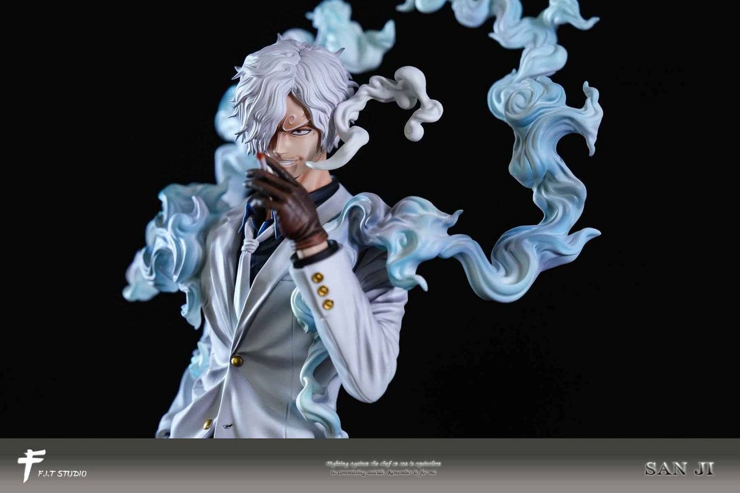 One Piece ~ F.I.T Studio ~ Sanji Vinsmoke Nika Form ~ Resin Statue - Santoryu Resins Collectors