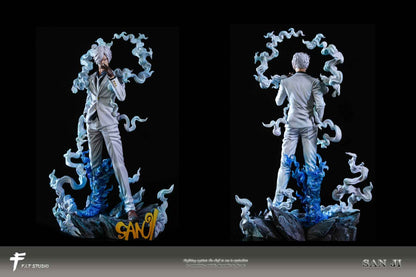 One Piece ~ F.I.T Studio ~ Sanji Vinsmoke Nika Form ~ Resin Statue - Santoryu Resins Collectors