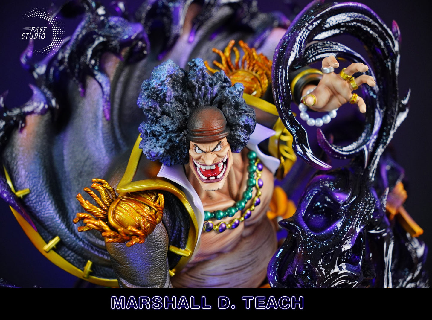 One Piece Fast Studio Marshall D. Teach Resin Statue