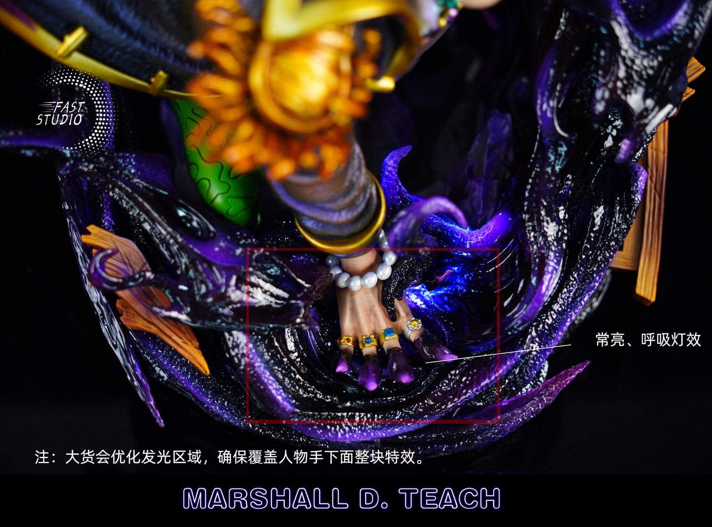 One Piece Fast Studio Marshall D. Teach Resin Statue