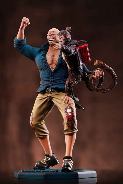 One Piece Gold Peter Studio "GPS" Bonk Punch & Monster Resin Statue