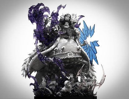 One Piece LX & SY Studio Marshall D. Teach Blackbeard Resin Statue