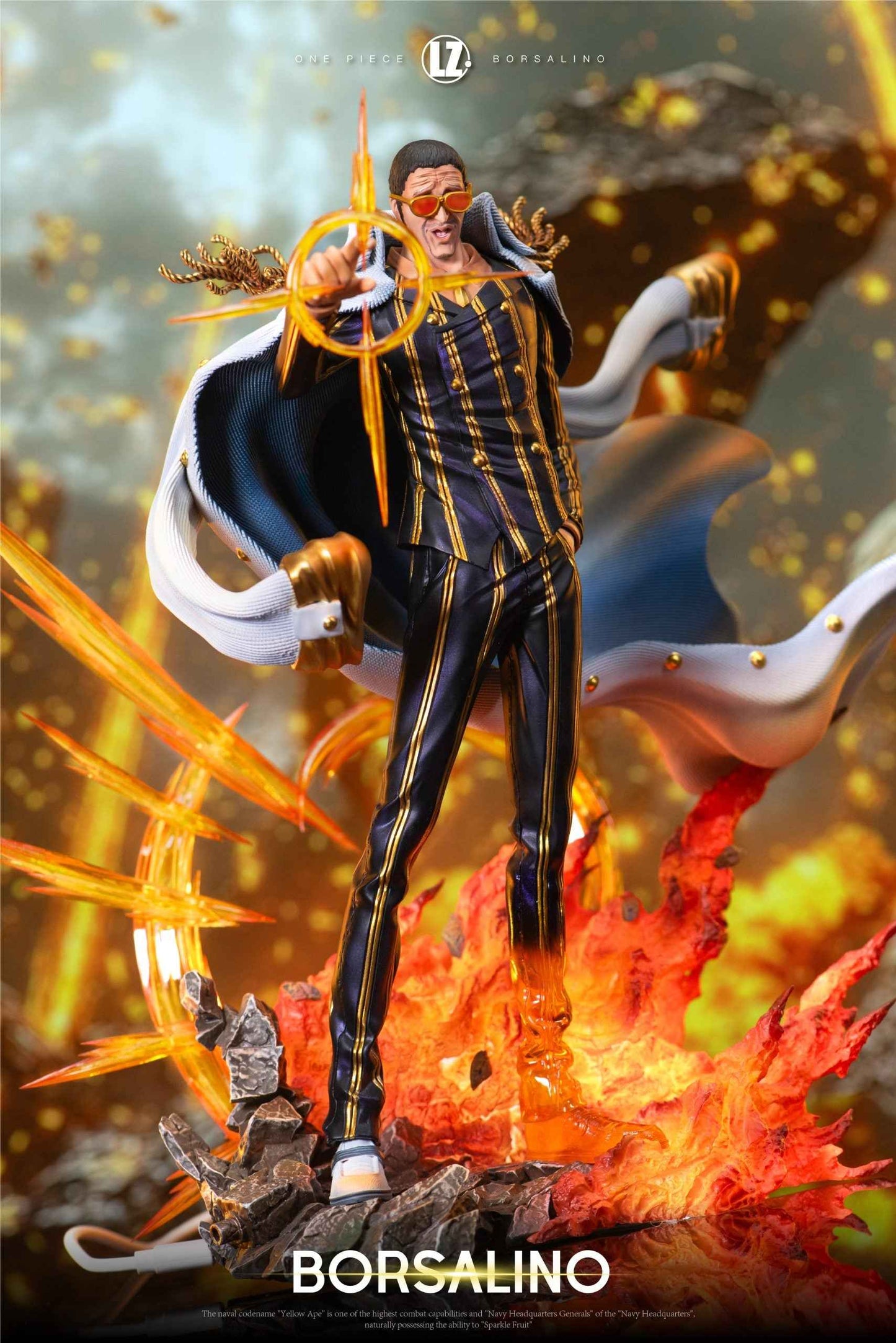 One Piece ~ LZ Studio ~ Borsalino "Kizaru" ~ Resin Statue