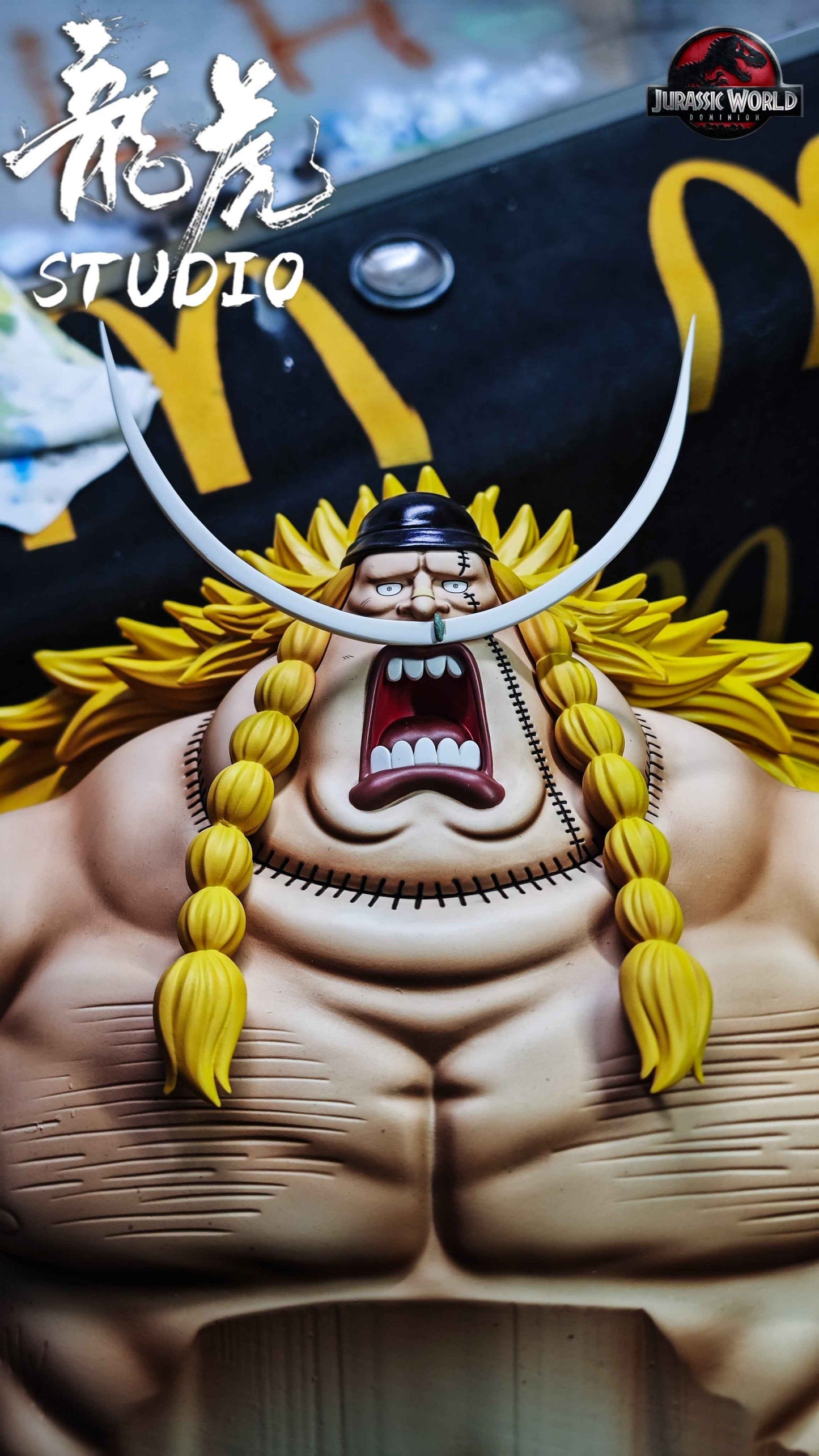 One Piece Long Hu Studio Edward Weevil & Miss Buckingham Stussy Resin Statues