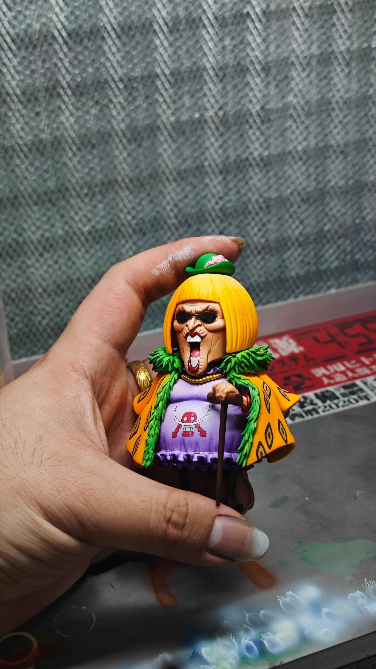 One Piece Long Hu Studio Edward Weevil & Miss Buckingham Stussy Resin Statues