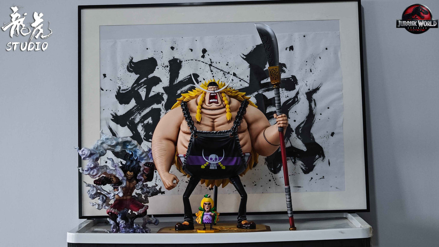 One Piece Long Hu Studio Edward Weevil & Miss Buckingham Stussy Resin Statues