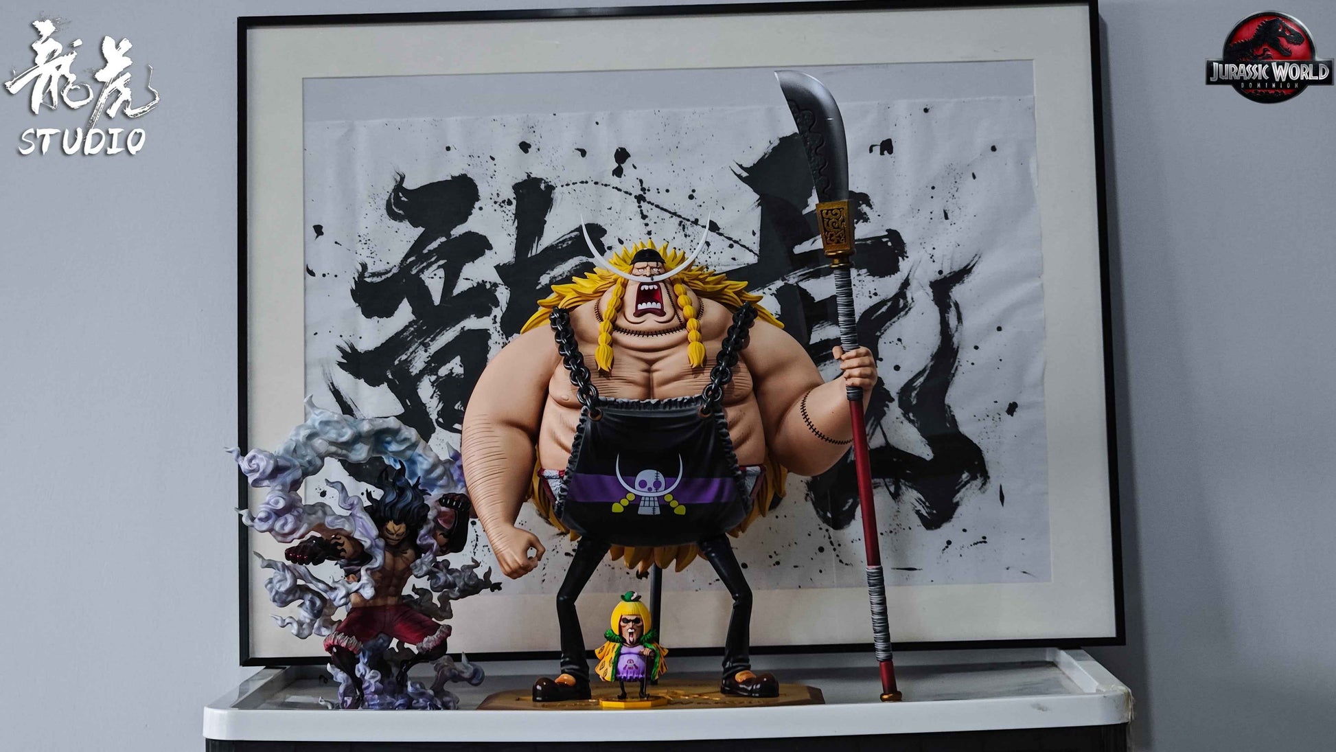 One Piece Long Hu Studio Edward Weevil & Miss Buckingham Stussy Resin Statues