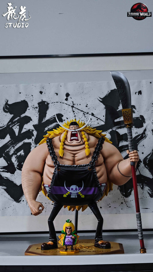 One Piece Long Hu Studio Edward Weevil & Miss Buckingham Stussy Resin Statues