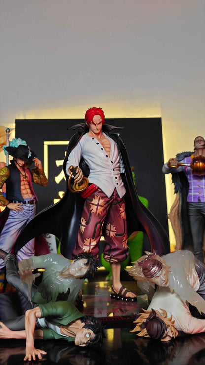 One Piece Long Hu Studio Shanks Resin Statue