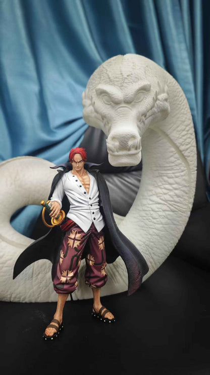 One Piece Long Hu Studio Shanks Resin Statue